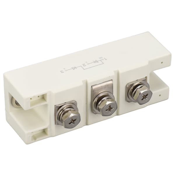 Ensrettermodul 162A Diodebroensretter 3 Terminal Strømhalvledermodul 1600V