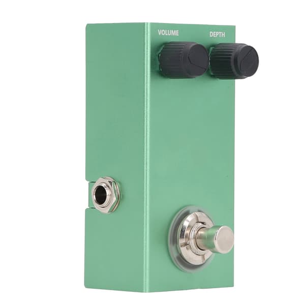 Vibratoeffektpedal Aluminiumlegering Kompakt Rattkontroll Elgitarrpedalbräda DC9V