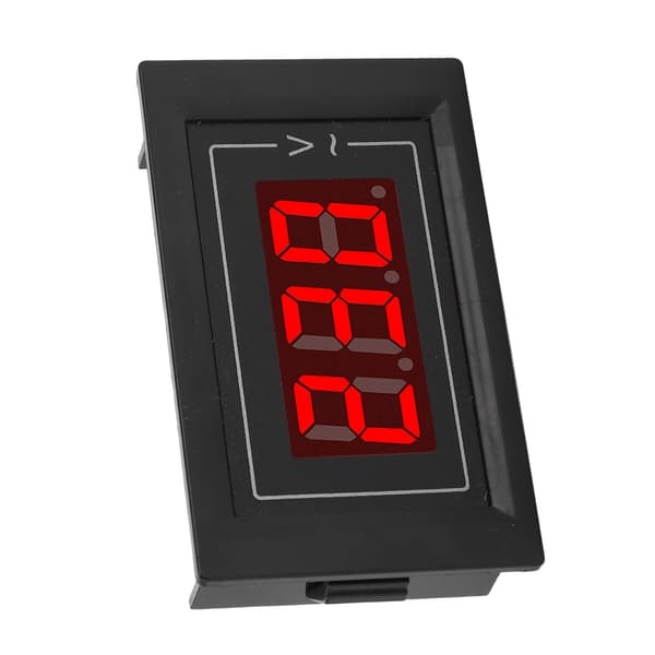 AC Displaymätare Digital Spänningsmonitor Liten Panel 1 Fas Voltmeter Multimeter AC60‑500V