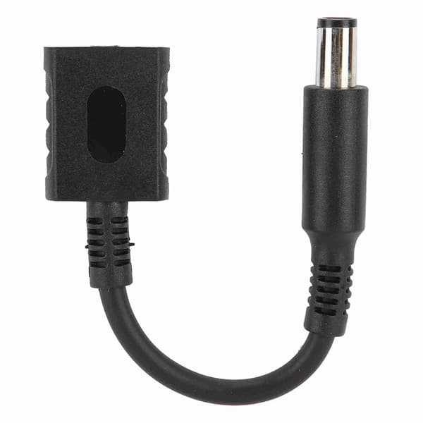 DC strømadapterstik 4,5 x 3 mm hun til 7,4 x 5,0 mm han, passer til Hp