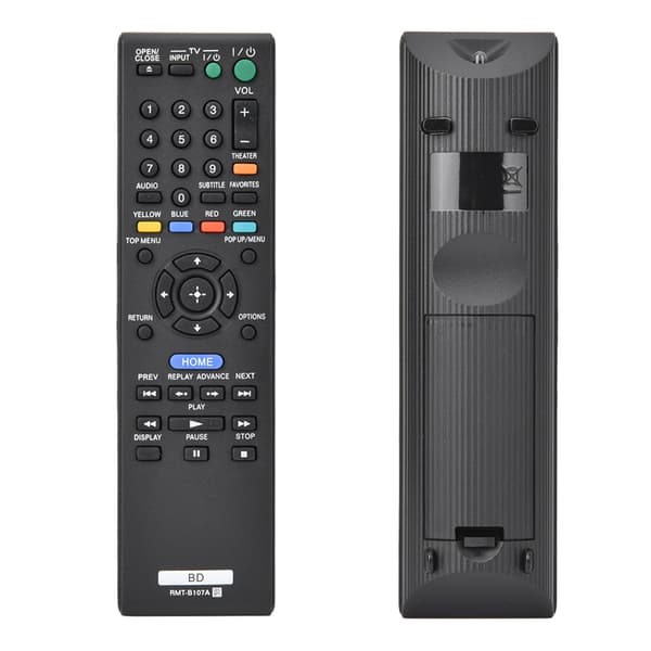 Erstatningsfjernbetjening Commander til Sony RMt B107A