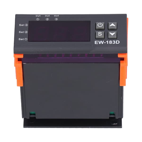 Digital LCD Termostat 220V HW-183D, Justerbar Temperaturregulator Controller
