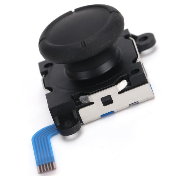 Analog Joystick Tommelfingerknap Modul Erstatning til Switch Joycon/Lite Controller Sort