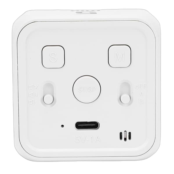 Produktivitet Visuell Timer Flip Gravity Sensor Kub Timer Nedräkning Uppräkning för Arbete Inlärning Kök Matlagning Vit