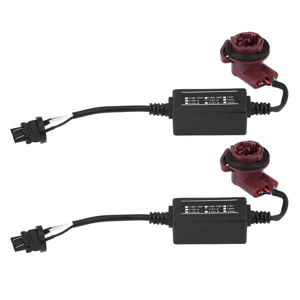 2st 3157A LED-avkodareadapter Anti Hyper Blink Flash Felavbrott Canbus Broms