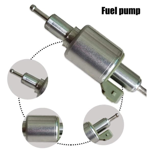12V Bränslepump Diesel Extravärmare Pump Diesel Inline Elektrisk Bränslepump