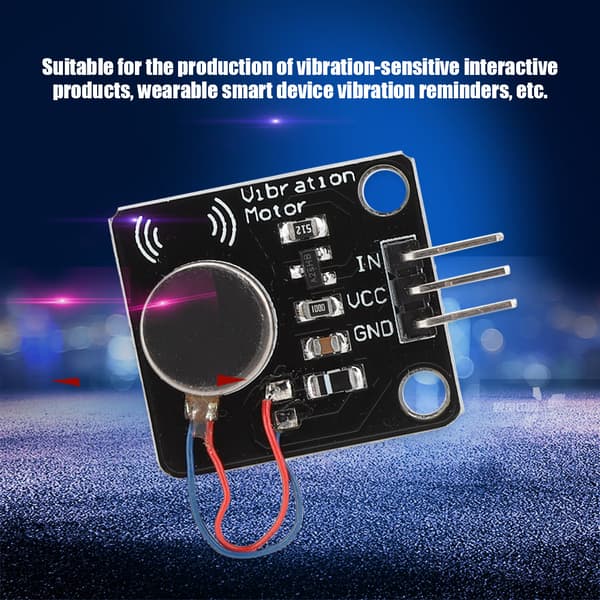Värinämoottorimoduuli DC-moottori matkapuhelimen värinä Arduinoon