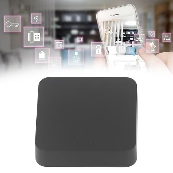 Hub Gateway Smart WiFi Multi Mode Bluetooth Mesh Multi Protocol Kommunikation Fjärrkontroll Gateway Kompatibel med Google Home
