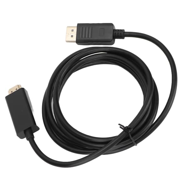 DisplayPort-HD Multimedia Interface -sovitin televisioille ja tietokoneille, 1,8 m/5,9 jalkaa, 1080p DP-HD Multimedia Interface