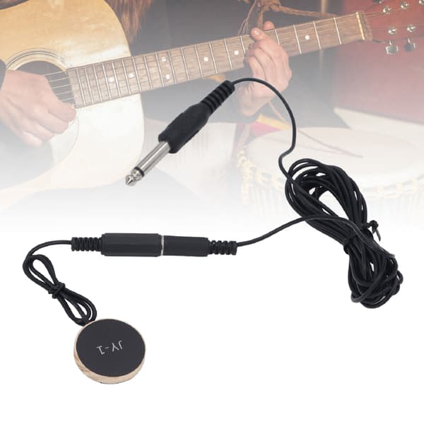 Patch Akustisk Gitarr Pickup Multifunktionell Känslig Gitarr Kontakt Pickup för Framträdande