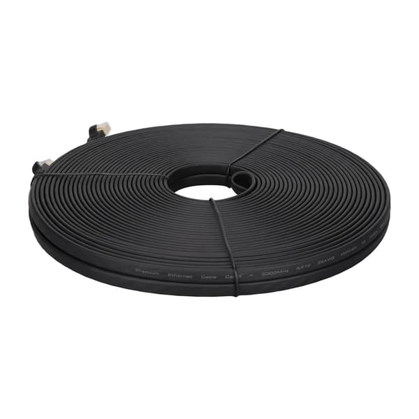 Cat8 Ethernet-kabel 40 Gbps transmissionshastighed 2000 Mhz højhastigheds internetkabel til pc-router til PS5 til PS3 30m