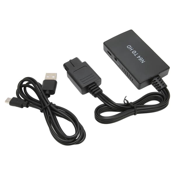 Til N64 til HD Multimedia Interface-konverter understøtter 720P 1080P skiftende Full HD-videoadapter til N64-visningstilstand
