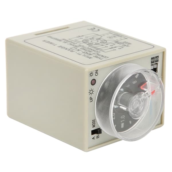 Fördröjningsrelä Mini Multi Range Justerbar a B Läge AH3 NC AC220V 50/60Hz
