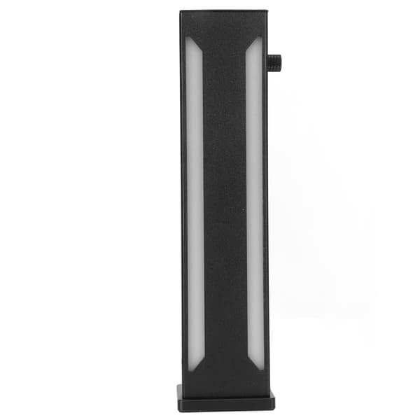 GPU-støttebeslag ARGB aluminiumslegering magnetisk base glidende justerbar GPU-holder til stationær grafikkort sort