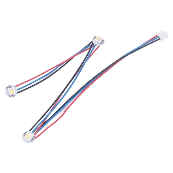 RGBW Mini-knap PCB LED med PTFE-ledning Hotend Lysstribe til Voron 2.4 Stealthburner 3D-printer 5V