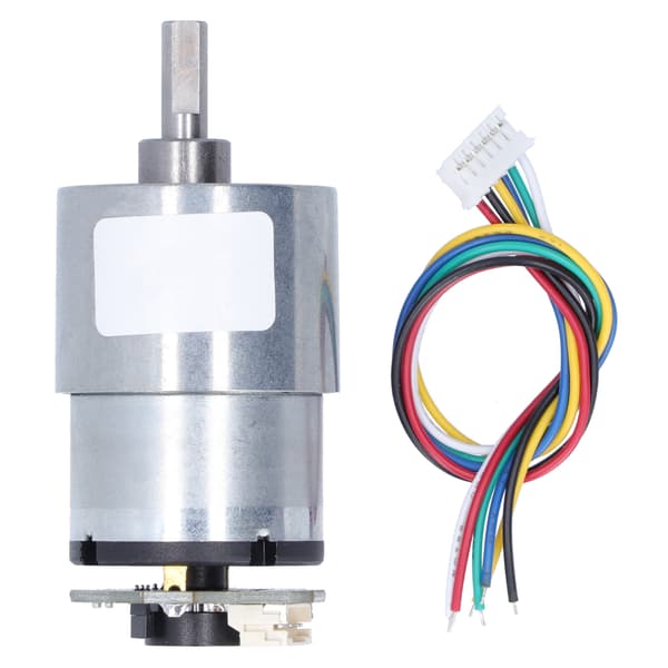 JGB37-520 Hastighedsreducerende gearmotor Elektrisk mikro DC-gearmotor med encoder DC12V60RPM