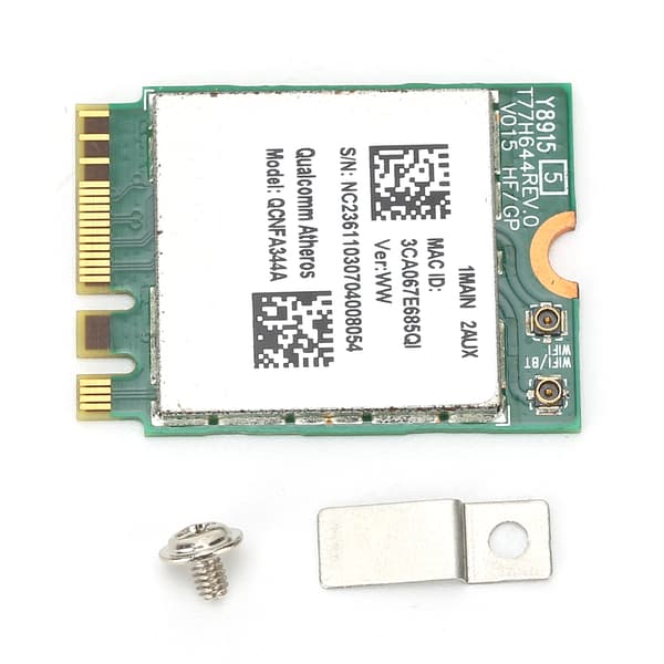 DualBand trådløst netværkskort QCNFA344A WiFi til Bluetooth-chipmodel trådløst modul til Windows