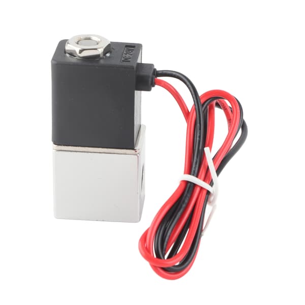 24V DC snabb respons elektrisk magnetventil 2 positioner 2-vägs luftvattenolja G1/4