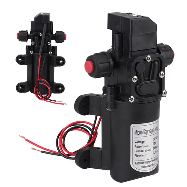 DC 12V Vattenpump Högtryck 116Psi Självsugande Husvagn Camping Båt