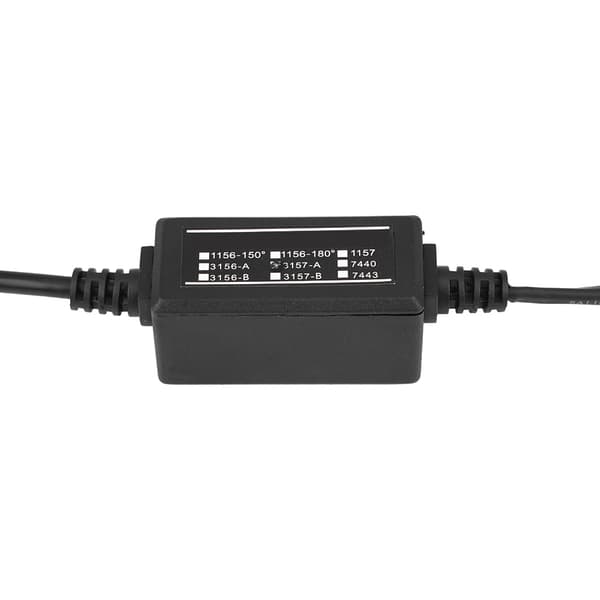 2st 3157A LED-avkodareadapter Anti Hyper Blink Flash Felavbrott Canbus Broms