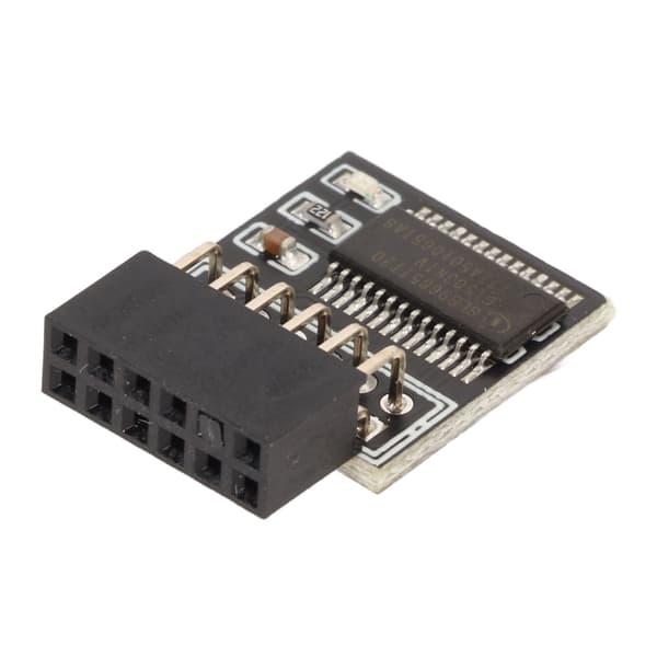 TPM 2.0-modul LPC-gränssnitt Stabil Hög säkerhet Hållbart material 12-stifts LPC-modul för moderkort PC