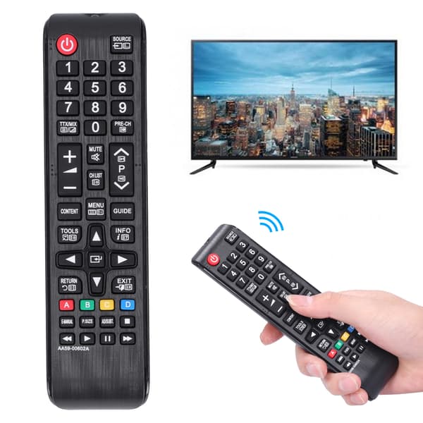 Fjärrkontroll TV-kontroll passar för Samsung AA59‑00602A LCD LED-TV