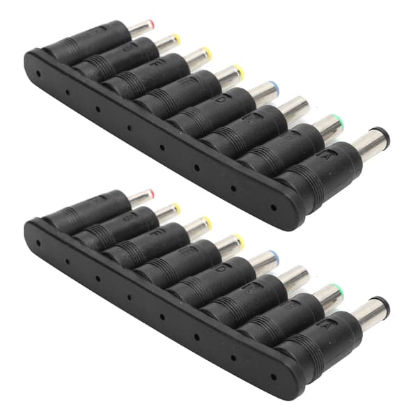2 stk. USB til DC-kabel 11-i-1 strømkabel udskifteligt stik computer tilbehør