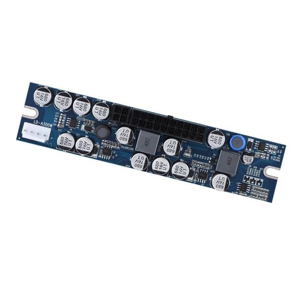 PC PSU DC 12V Input 300W Computer Strømforsyningsmodul med 24Pin Tilslutning/ AUX/ SATA Kabel
