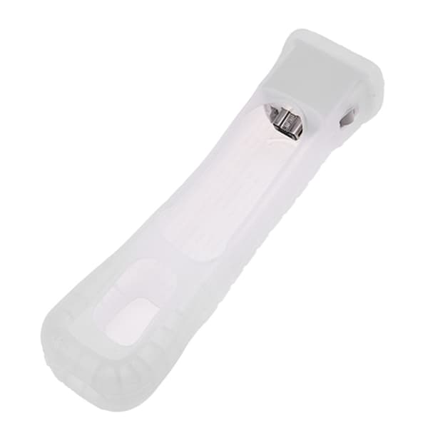 MotionPlus Sensoradapter Silikonfodral för Nintendo Wii fjärrkontroll vit