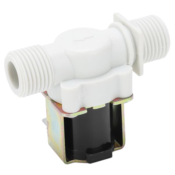 Magnetventil G1/2 BSPP NC Inlopp Mässing Nylon Industriella Kontrolldelar 24V DC