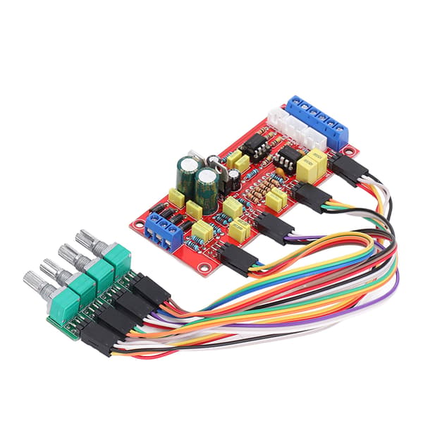NE5532 Forforstærker PCB Tonekort, Lydstyrke & Bas Mellem Diskant Justering, DIY Forstærker Modul