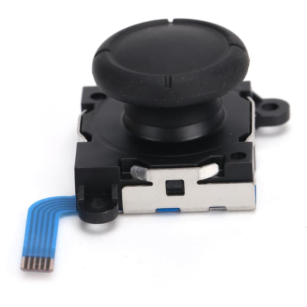 Analog joystick-tumspaksknappsmodulersättning för Switch Joycon/Lite-kontroll Svart