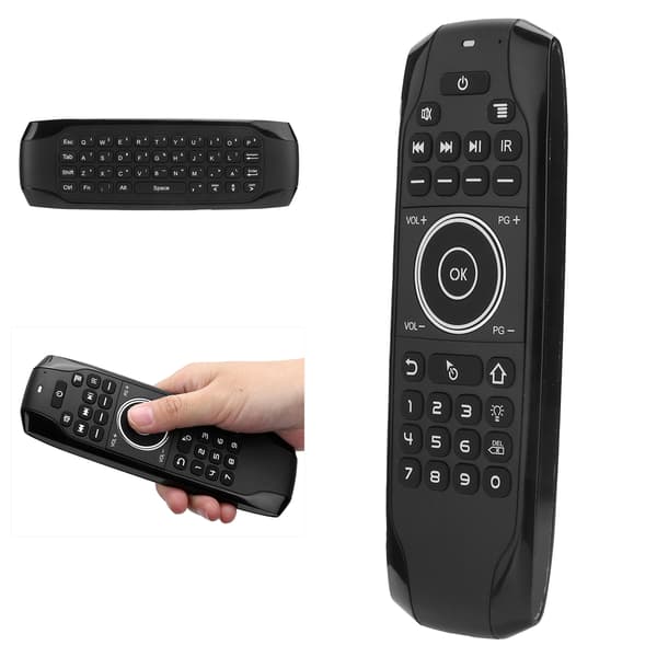 Air Remote Mus med Bluetooth 5.0 Baggrundsbelysning til Android TV Box Kontrol G7BTS Computertilbehør