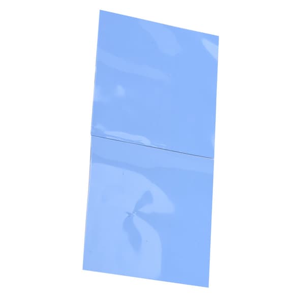 2 STK 100mm x 100mm x 1mm CPU Chip Køleplade Termisk Ledende Silikone Pad