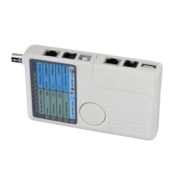 RJ45 / RJ11 / USB / BNC Netværkstester LAN Kabelsporer Detektor