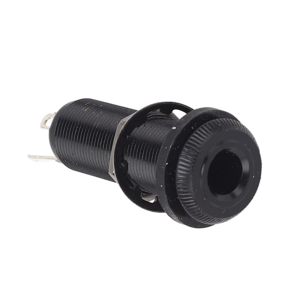 Cylinder Input Output Jack Högkänslig brusreducering Bas Barrel Jack för akustisk elgitarr
