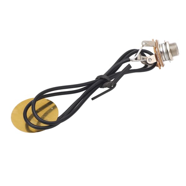 Gitarr Pickup Piezo Transducer Akustisk Jack Förkopplad Förstärkare Professionella Instrumenttillbehör