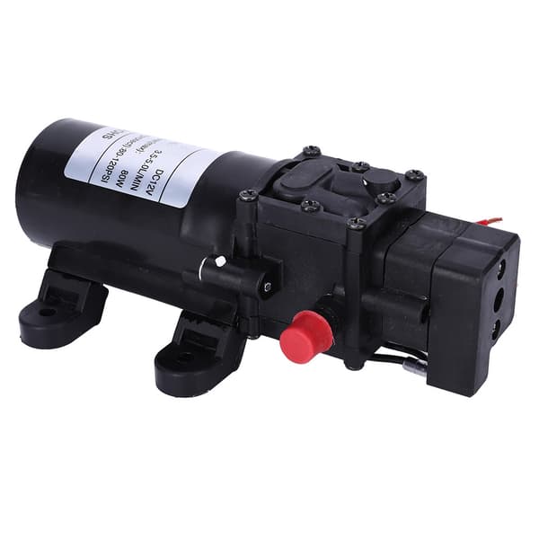 Mini Intelligent Membranpumpe til Vandrenser DC12V FL3210-80W 10mm Udløbsdiameter