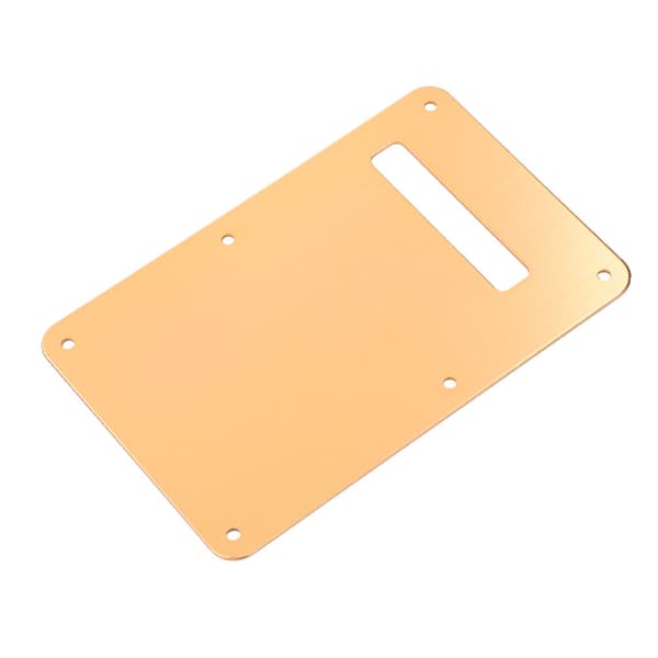 Plektrumskydd Tremolo Cavity Cover Bakplatta för ST Style Elgitarr (Guld)