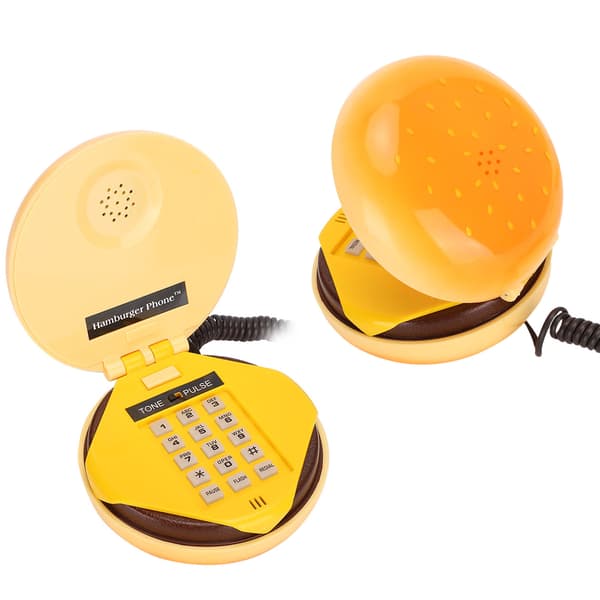 Nyhed Emulational Hamburger Telefon Fastnettelefon Boligindretning