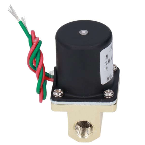 2-vejs messing magnetventil, præcisionsstøbning, delt design, gevindafbryder til gas/væske, 36V AC