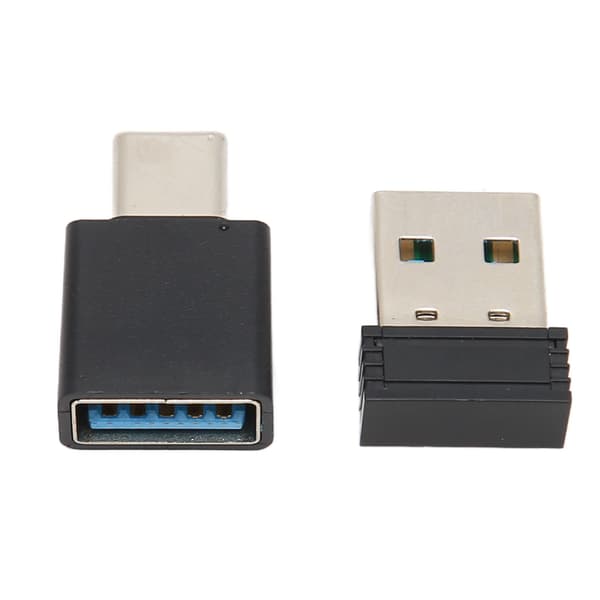 Mini Mouse Jiggler, uopdagelig, automatisk, driverfri musebevæger, USB-portbevæger, vrikker til computer, sort