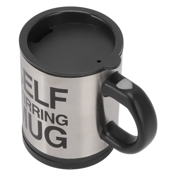 Självrörande kopp elektrisk 400 ml automatisk blandningsmugg för kaffe svart