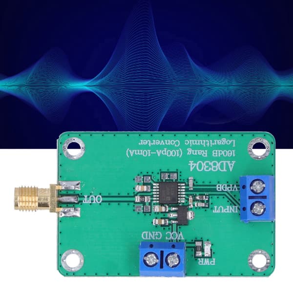 RF-effektmålermodul Logaritmisk detektor 160dB rækkevidde 100pA-10mA AD8304