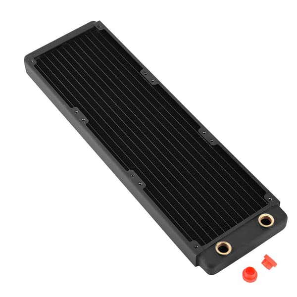 Kobber Radiator Køleplade Computer Vandkøling Væske Varmeveksler (360mm)