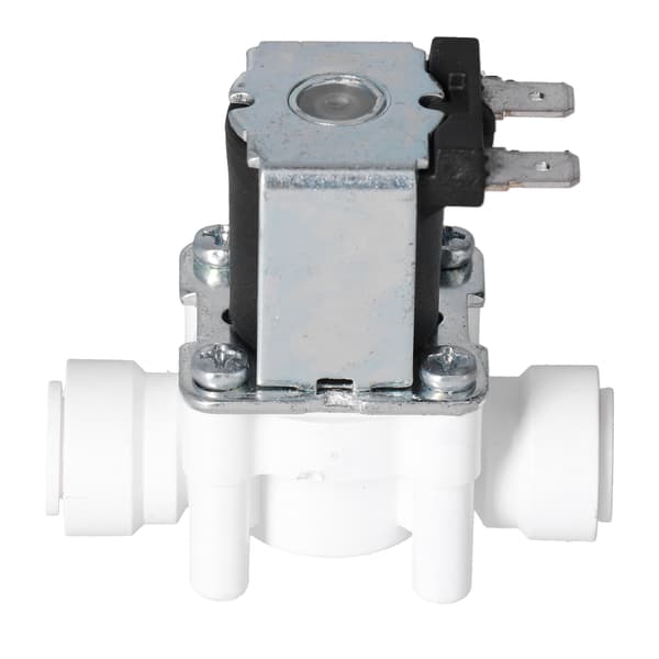 Magnetventil 3/8 tum snabbkoppling NC DC24V plast elektrisk normalt stängd, 1-pack