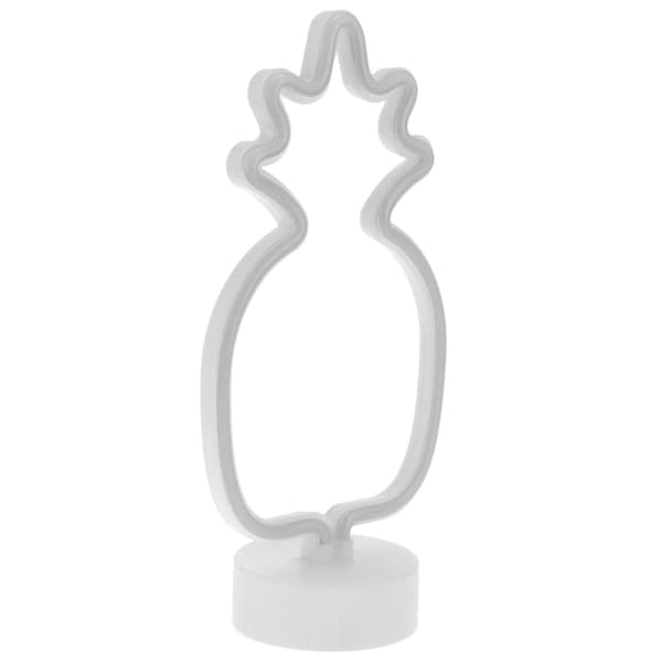 Bordsneonskylt Lampa med Unik Form Nattlampa med Hållarbas för Vardagsrum Sovrum