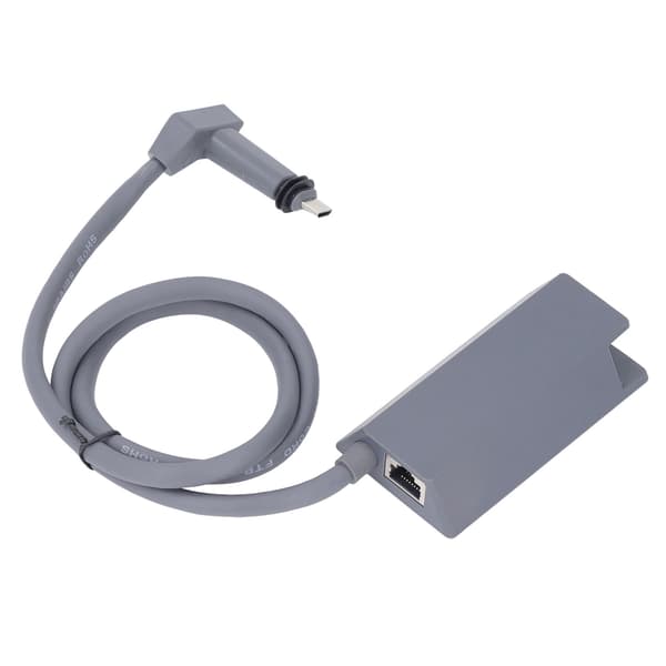 1 m gummibelagd kopparkabel satellit Ethernet-kontakt för V2 platt antenn