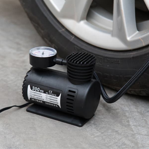 300PSI 12V Mini Luftkompressor Bil Elektrisk Däckluftpump Mini Luftkompressor