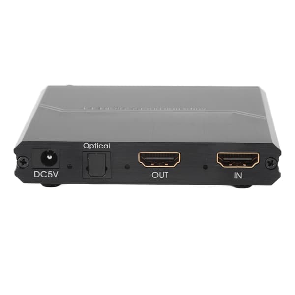 HD Multimedia Interface Extractor 4K 60Hz HD Multimedia Interface Splitter med volymkontroll för PS5 DVD-spelare